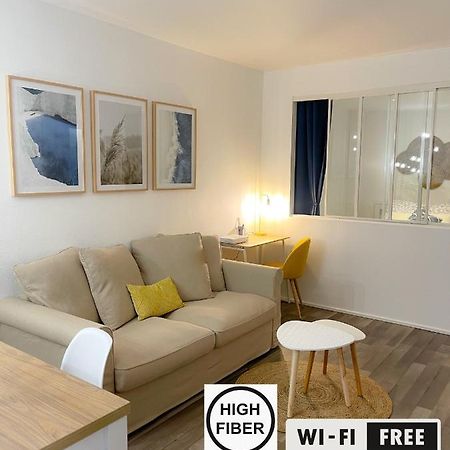 Apartamento HYGGE - Superbe Apt rénové Rouen Gare avec parking privatif Exterior foto